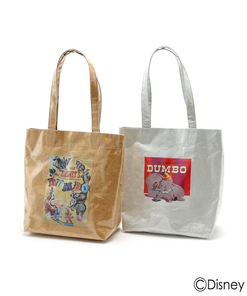 AG by aquagirl（エージーバイアクアガール）の「◆DUMBO/プリントタイベックトート（トートバッグ・レディース・ベージュ/ホワイト・00）」の10枚目の写真