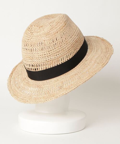 Borsalino（ボルサリーノ）の「BORSALINO / ハット（ハット・レディース・ベージュ・58）」の5枚目の写真