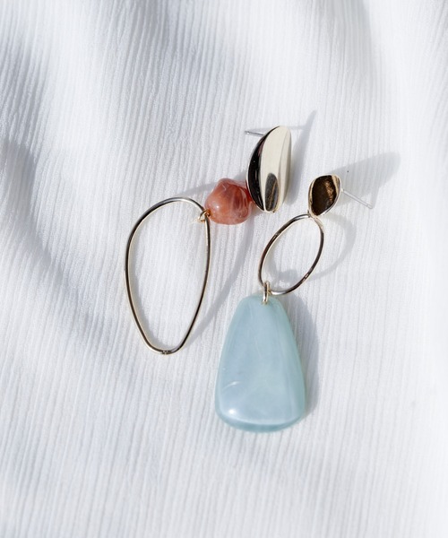 DRWCYS（ドロシーズ）の「マルチパーツピアス（ピアス（両耳用）・レディース・ピンク/ホワイト/グリーン・FREE）」の2枚目の写真