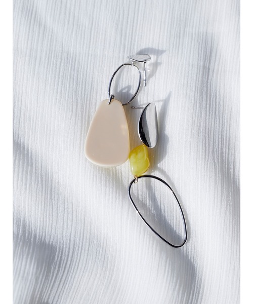 DRWCYS（ドロシーズ）の「マルチパーツピアス（ピアス（両耳用）・レディース・ピンク/ホワイト/グリーン・FREE）」の4枚目の写真