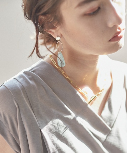 DRWCYS（ドロシーズ）の「マルチパーツピアス（ピアス（両耳用）・レディース・ピンク/ホワイト/グリーン・FREE）」の7枚目の写真