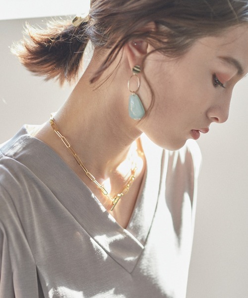 DRWCYS（ドロシーズ）の「マルチパーツピアス（ピアス（両耳用）・レディース・ピンク/ホワイト/グリーン・FREE）」の8枚目の写真