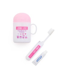 JENNI love（ジェニィラブ）の「ラブベアモチーフ歯ブラシセット（オーラルケア/歯磨きグッズ・キッズ）」