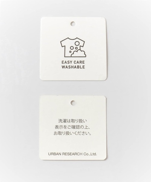 URBAN RESEARCH（アーバンリサーチ）の「5分袖リブカットソー（Tシャツ/カットソー・レディース・ライトグレー/イエロー/オフホワイト/ブルー系その他/ブラック・FREE）」の16枚目の写真