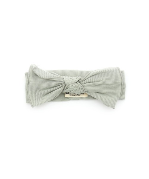 MAKE YOUR DAY（メイクユアデイ）の「ベビーヘアバンド（ヘアバンド・キッズ・チャコールグレー/ベージュ/オフホワイト/ピンク/ミント・FREE）」の5枚目の写真