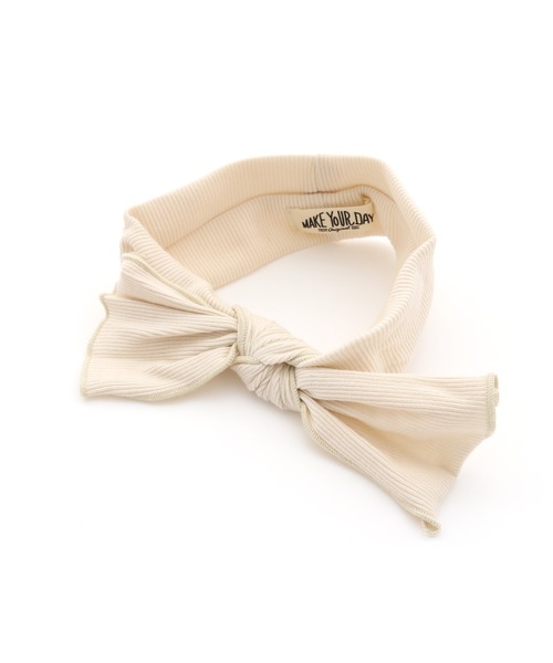 MAKE YOUR DAY（メイクユアデイ）の「ベビーヘアバンド（ヘアバンド・キッズ・チャコールグレー/ベージュ/オフホワイト/ピンク/ミント・FREE）」の14枚目の写真