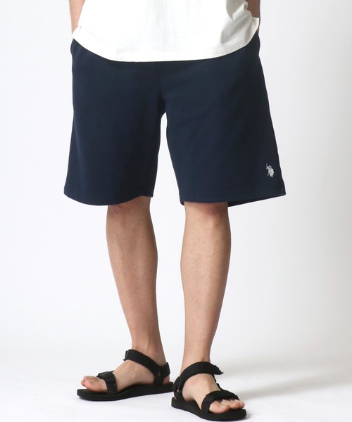 U.S. POLO ASSN.(ユーエスポロアッスン)の「U.S. POLO ASSN./ユーエスポロアッスン スウェット ショートパンツ/ハーフパンツ/ショーツ/ルームウェア(その他パンツ・メンズ・ブラック/ネイビー/オリーブ/チャコール/グレー・LL/M/L)」の7枚目の写真