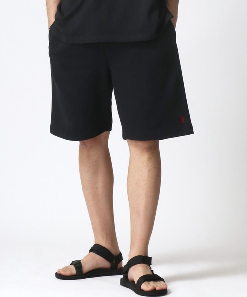 U.S. POLO ASSN.(ユーエスポロアッスン)の「U.S. POLO ASSN./ユーエスポロアッスン スウェット ショートパンツ/ハーフパンツ/ショーツ/ルームウェア(その他パンツ・メンズ・ブラック/ネイビー/オリーブ/チャコール/グレー・LL/M/L)」の6枚目の写真