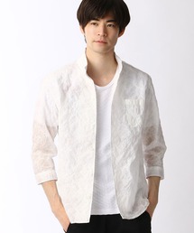 HIDEAWAYS NICOLE | タイダイ染め七分袖シャツ(シャツ/ブラウス)