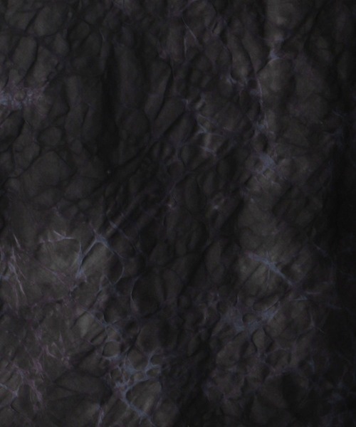 HIDEAWAYS NICOLE（ハイダウェイニコル）の「タイダイ染め七分袖シャツ（シャツ/ブラウス・メンズ・ネイビー/ブラック/ライトグレー/サックスブルー・X-LARGE/MEDIUM/LARGE）」の14枚目の写真