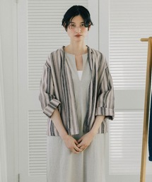 siiwa | siiwa 先染めストライプボウタイブラウス(シャツ/ブラウス)