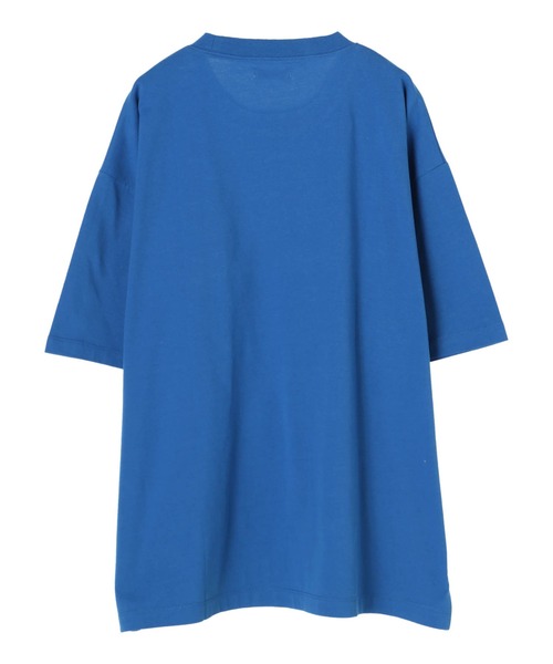 CRAFT STANDARD BOUTIQUE（クラフトスタンダードブティック）の「擦ステンシルプリントTシャツ　＊◇（Tシャツ/カットソー・レディース・ホワイト/ブラック/オレンジ/ロイヤルブルー・FREE）」の5枚目の写真