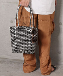 【UNIQUE BATIK／ユニークバティック】マーケットバスケットバッグ