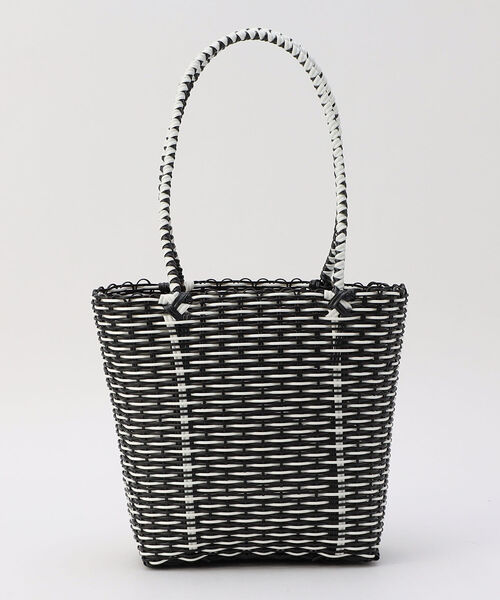 fredy repit（フレディレピ）の「【UNIQUE BATIK／ユニークバティック】マーケットバスケットバッグ（トートバッグ・レディース・ブラック系その他3/グリーン系その他3/パープル系その他4・FREE）」の4枚目の写真