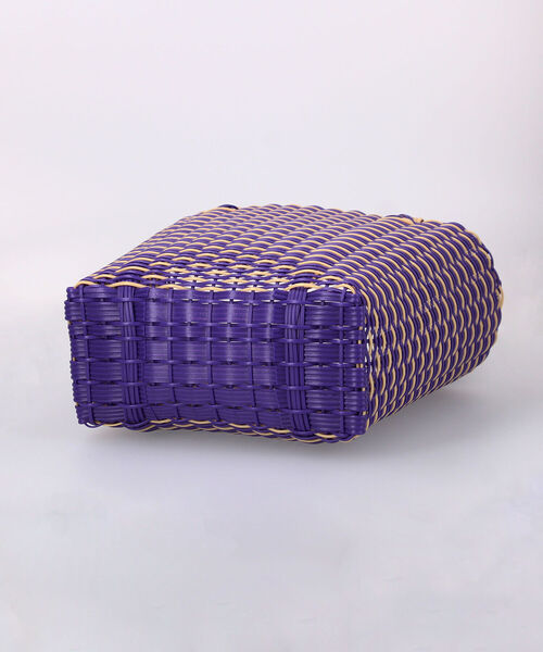 fredy repit（フレディレピ）の「【UNIQUE BATIK／ユニークバティック】マーケットバスケットバッグ（トートバッグ・レディース・ブラック系その他3/グリーン系その他3/パープル系その他4・FREE）」の8枚目の写真