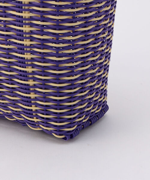 fredy repit（フレディレピ）の「【UNIQUE BATIK／ユニークバティック】マーケットバスケットバッグ（トートバッグ・レディース・ブラック系その他3/グリーン系その他3/パープル系その他4・FREE）」の10枚目の写真