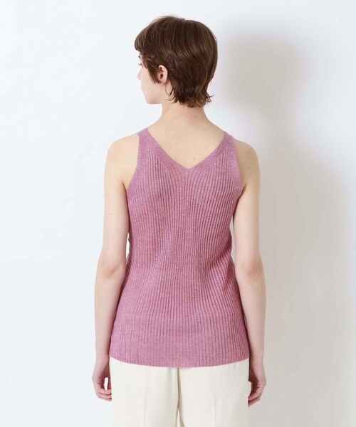 LOVELESS（ラブレス）の「アンサンブルメッシュカーディガン（カーディガン/ボレロ・レディース・ブラウン/オフホワイト/ピンク系その他/イエロー/グリーン・34/36）」の18枚目の写真