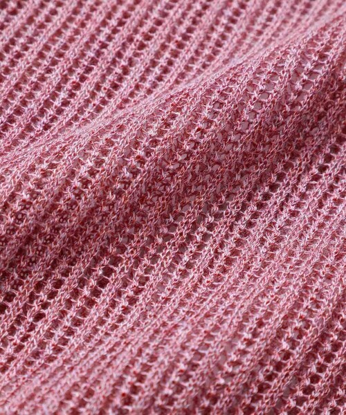 LOVELESS（ラブレス）の「アンサンブルメッシュカーディガン（カーディガン/ボレロ・レディース・ブラウン/オフホワイト/ピンク系その他/イエロー/グリーン・34/36）」の20枚目の写真