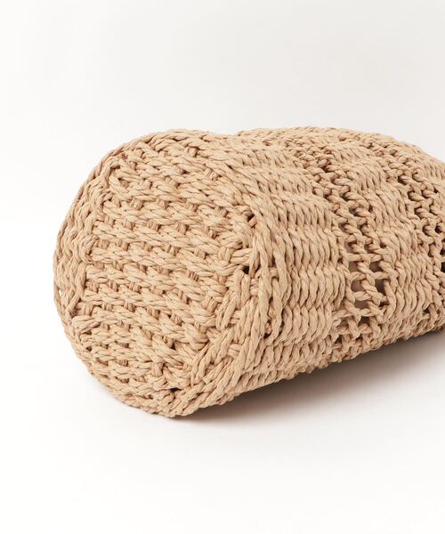 WEGO（ウィゴー）の「WEGO/2wayデザイン編みショルダー（ショルダーバッグ・レディース・ナチュラル/ベージュ・FREE）」の6枚目の写真