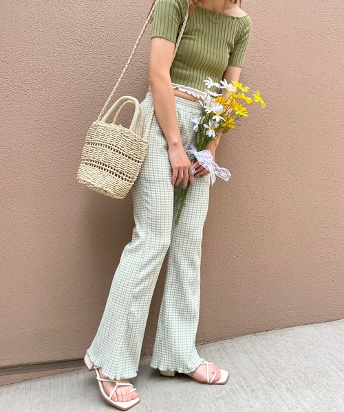 WEGO（ウィゴー）の「WEGO/2wayデザイン編みショルダー（ショルダーバッグ・レディース・ナチュラル/ベージュ・FREE）」の7枚目の写真