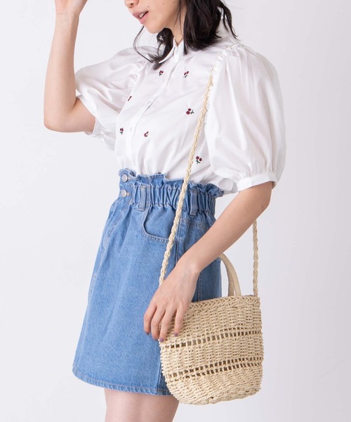 WEGO（ウィゴー）の「WEGO/2wayデザイン編みショルダー（ショルダーバッグ・レディース・ナチュラル/ベージュ・FREE）」の11枚目の写真