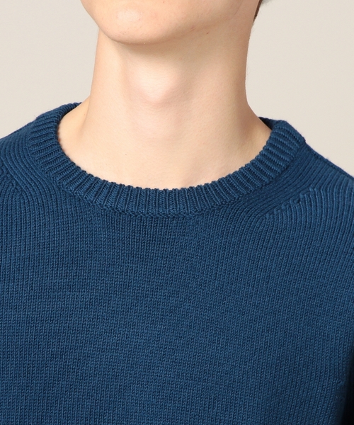 BEAUTY&YOUTH UNITED ARROWS（ビューティーアンドユースユナイテッドアローズ）の「BY ファイン クルーネック ニット ◆（ニット/セーター・メンズ・ブラック/ナチュラル/コバルトブルー・X-LARGE/SMALL/MEDIUM/LARGE）」の11枚目の写真