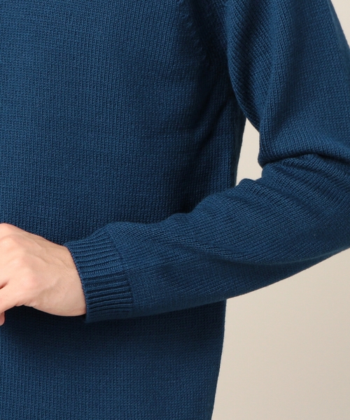 BEAUTY&YOUTH UNITED ARROWS（ビューティーアンドユースユナイテッドアローズ）の「BY ファイン クルーネック ニット ◆（ニット/セーター・メンズ・ブラック/ナチュラル/コバルトブルー・X-LARGE/SMALL/MEDIUM/LARGE）」の12枚目の写真