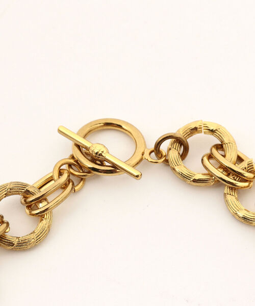 Ray BEAMS（レイビームス）の「Ray BEAMS / デッドストック リングチェーン チョーカー（チョーカー・レディース・ゴールド・ONE SIZE）」の2枚目の写真