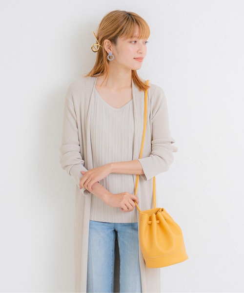 BASE(ベース)の「レディースショルダーバッグ(ショルダーバッグ・レディース・ブラック/アイボリー/グリーン/イエロー/ブルー/ベージュ/グレー・FREE)」の7枚目の写真