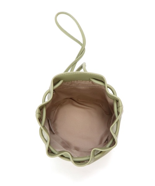 BASE(ベース)の「レディースショルダーバッグ(ショルダーバッグ・レディース・ブラック/アイボリー/グリーン/イエロー/ブルー/ベージュ/グレー・FREE)」の13枚目の写真