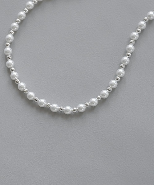 MUTURA（ムツラ）の「4way グラスコード/イヤホンホルダー/ネックレス/パールマスクチェーン（ネックレス・レディース・シルバー/ゴールド・ONE SIZE）」の7枚目の写真