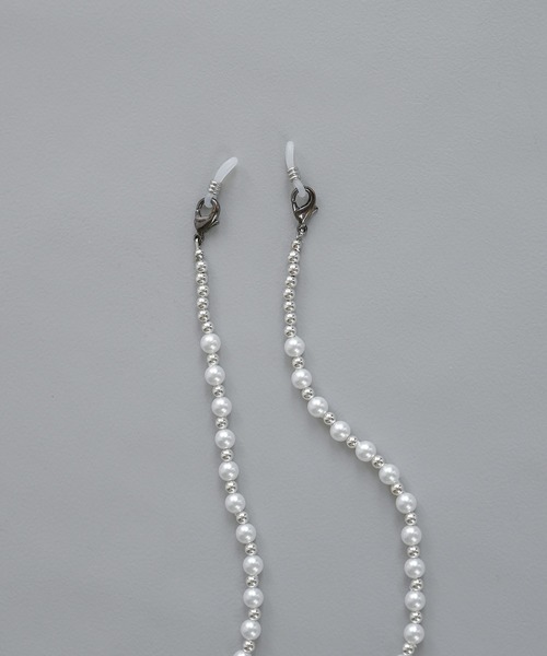 MUTURA（ムツラ）の「4way グラスコード/イヤホンホルダー/ネックレス/パールマスクチェーン（ネックレス・レディース・シルバー/ゴールド・ONE SIZE）」の11枚目の写真