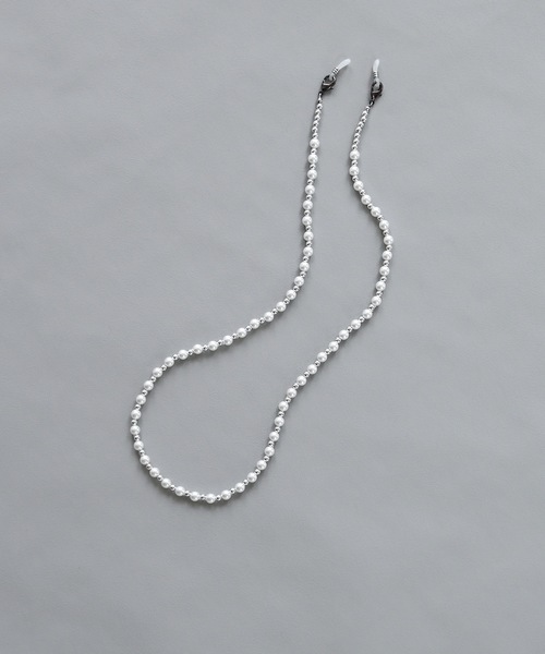 MUTURA（ムツラ）の「4way グラスコード/イヤホンホルダー/ネックレス/パールマスクチェーン（ネックレス・レディース・シルバー/ゴールド・ONE SIZE）」の10枚目の写真