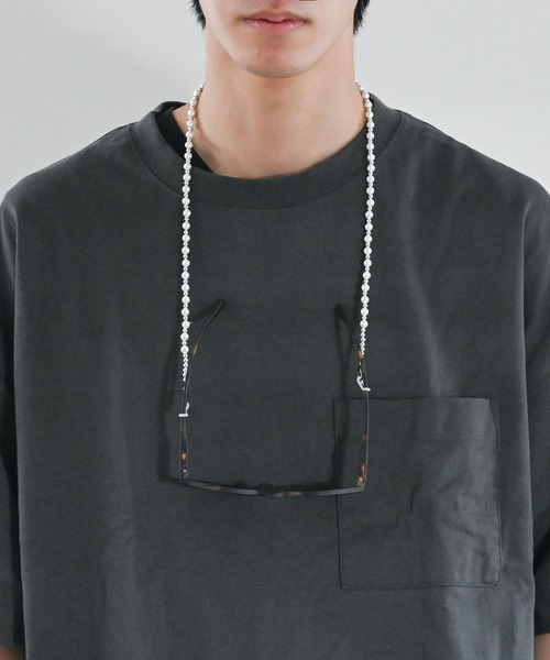 MUTURA（ムツラ）の「4way グラスコード/イヤホンホルダー/ネックレス/パールマスクチェーン（ネックレス・レディース・シルバー/ゴールド・ONE SIZE）」の17枚目の写真