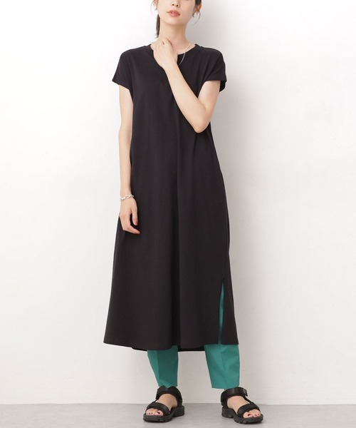 Jemorgan 別注フレンチスリーブカットワンピース Jemorgan 別注フレンチスリーブカットワンピース