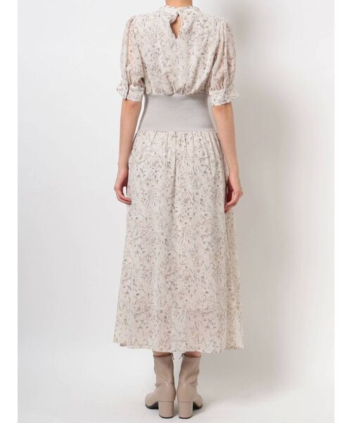 dazzlin（ダズリン）の「ウエストマークプリントワンピース（ワンピース・レディース・ブラック/オフホワイト/イエロー・FREE）」の20枚目の写真