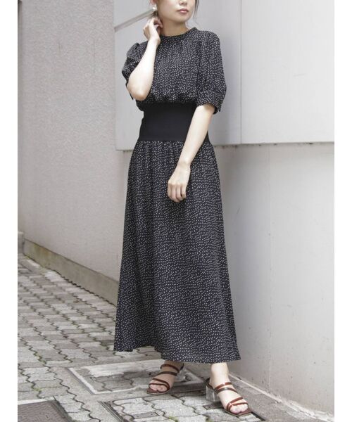 セール ウエストマークプリントワンピース ワンピース Dazzlin ダズリン のファッション通販 Zozotown セール ウエストマークプリントワンピース ワンピース Dazzlin ダズリン のファッション通販 Zozotown