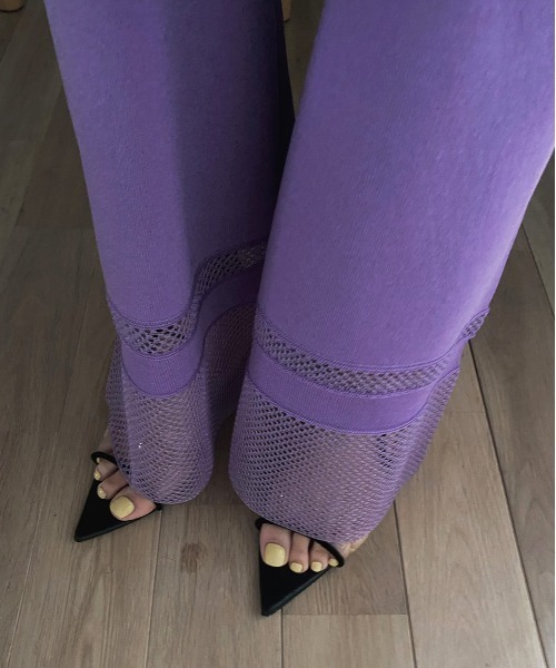 Ameri（アメリ）の「CONVERSION MESH KNIT PANTS（その他パンツ