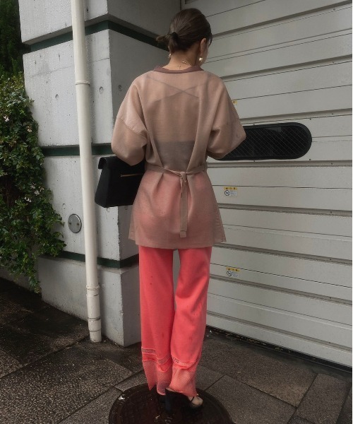 Ameri（アメリ）の「CONVERSION MESH KNIT PANTS（その他パンツ
