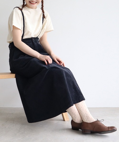 l'atelier du savon（アトリエドサボン）の「ミニドット　タイツ（タイツ/ストッキング・レディース・ブラック/アイボリー・FREE）」の6枚目の写真