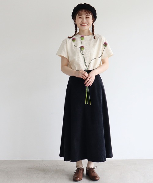 l'atelier du savon（アトリエドサボン）の「ミニドット　タイツ（タイツ/ストッキング・レディース・ブラック/アイボリー・FREE）」の7枚目の写真