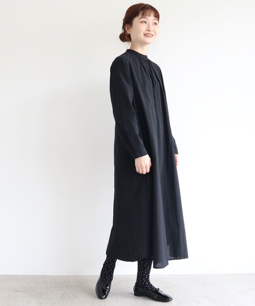 l'atelier du savon（アトリエドサボン）の「ミニドット　タイツ（タイツ/ストッキング・レディース・ブラック/アイボリー・FREE）」の11枚目の写真