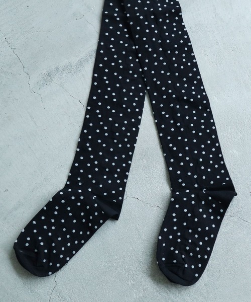 l'atelier du savon（アトリエドサボン）の「ミニドット　タイツ（タイツ/ストッキング・レディース・ブラック/アイボリー・FREE）」の20枚目の写真
