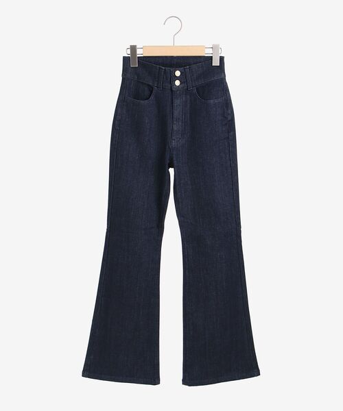 MAJESTIC LEGON（マジェスティックレゴン）の「レディベルパンツ（デニムパンツ・レディース・サックスブルー/ネイビー・MEDIUM/SMALL）」の20枚目の写真