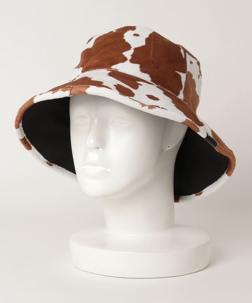 X-girl(エックスガール)の「REVERSIBLE BUCKET HAT(ハット・レディース・ホワイト/ブラック/ブラウン・ONE SIZE)」の14枚目の写真