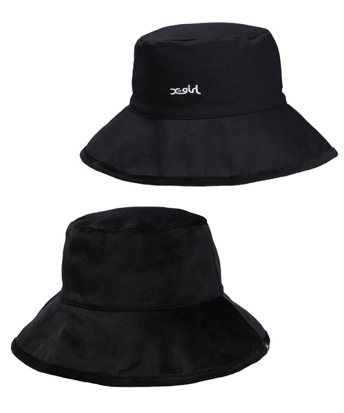 X-girl(エックスガール)の「REVERSIBLE BUCKET HAT(ハット・レディース・ホワイト/ブラック/ブラウン・ONE SIZE)」の11枚目の写真