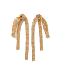 Ray BEAMS | RBS / メッシュチェーン タイ ピアス(ピアス（両耳用）)