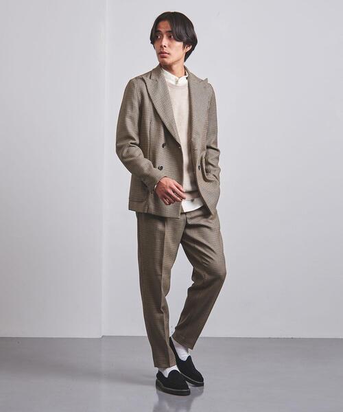 BARENA（バレナ）の「＜BARENA（バレナ）＞ MASCO/ハウンドトゥース パンツ†（スラックス・メンズ・ベージュ・46/48/50）」の11枚目の写真