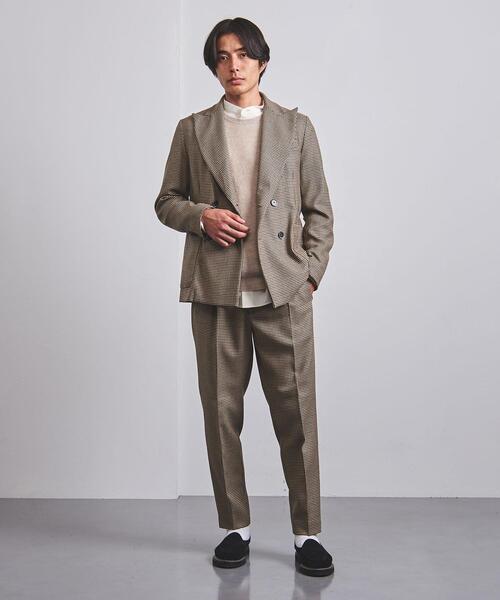 BARENA（バレナ）の「＜BARENA（バレナ）＞ MASCO/ハウンドトゥース パンツ†（スラックス・メンズ・ベージュ・46/48/50）」の12枚目の写真