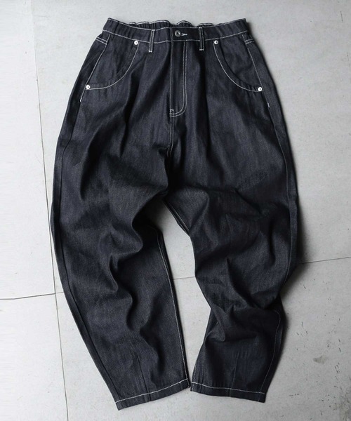 antiqua(アンティカ)の「デニムパンツ(デニムパンツ・レディース・ノンウォッシュ・L/XL)」の4枚目の写真